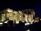 The temple of Kom Ombo at night