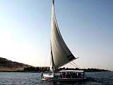 With the felucca to Kitcheners Island
