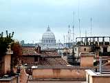 over the roofs of Rome