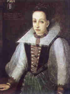 Erszebeth Báthory, one of the copies of her. 
